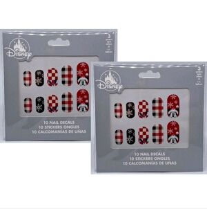 6 SETS Disney Colorful Nail Decals